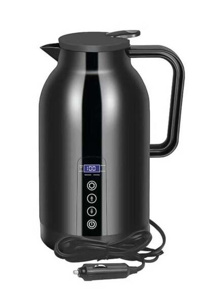 DLC Car Electric Kettle with 1.3 Litre Capacity, DLC-HT2254 - Black