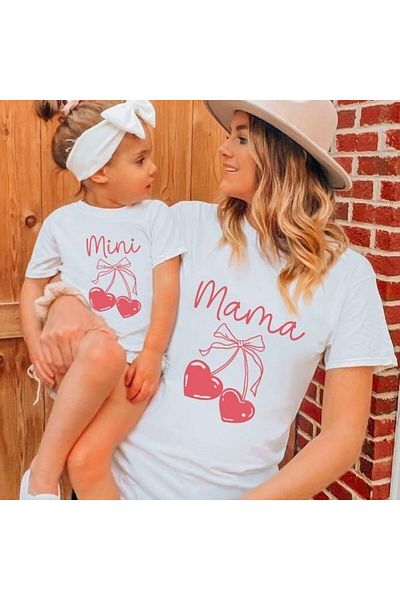 Pink Sky Mother Daughter Team "μην ξεχάσετε να προσθέσετε κάθε προϊόν στο καλάθι κάνοντας δύο ξεχωριστές επιλογές."
