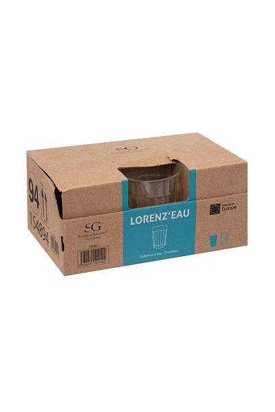 Secret de Gourmet Σετ 6 ποτηριών Lorenzo, γυάλινο, 250 ml
