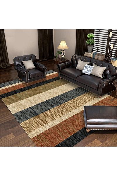 Primo Plus Carpet Area Rug Living Room Bedroom Carpet Rectangular Soft Touch Rug Anti-Slip Carpet 140 x 202 CM