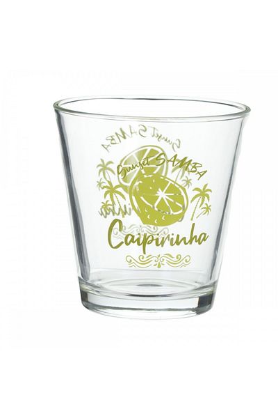 Secret de Gourmet Set de 6 pahare Caipirinha, sticlă, 250 ml, 8,5x8,8 cm