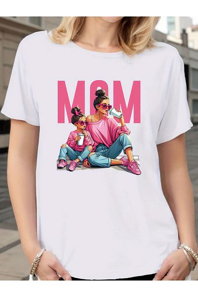 Pink Sky Mother Daughter Set "Do Not Forget to Add Each Product to the Basket by Making Two Separate Selections."