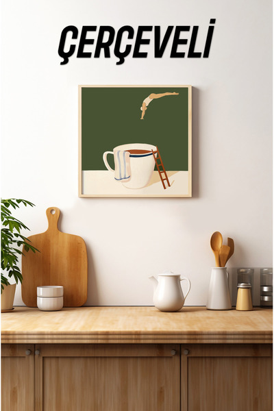 Mdf Square Single Table with Wooden Frame (LIST WHERE YOU WILL CREATE YOUR OWN TABLE SET) MUTFAK02