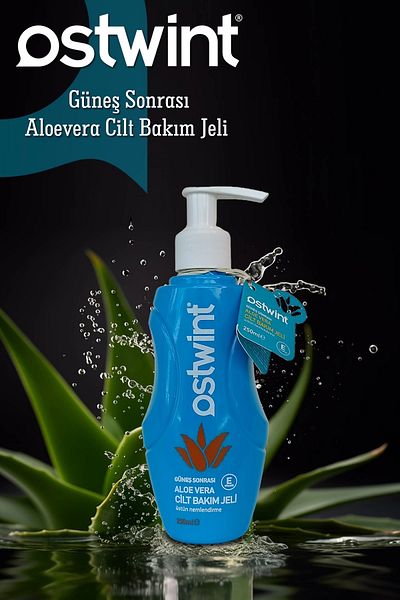 Ostwint After Sun Skin Care Gel With Aloe Vera - 200ml