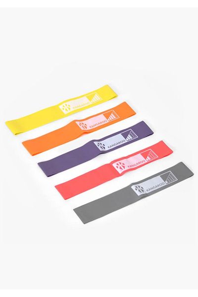 KANGAROO Latex 5 Different Resistance for Pilates and Workouts, Squat Bar