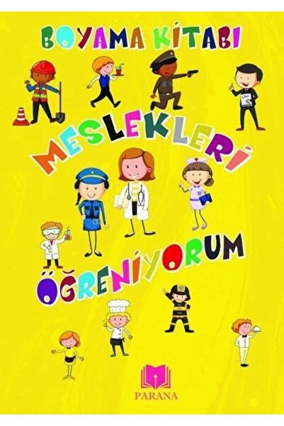 Parana Yayınları I'M Learning Professions Coloring Book / Parana Publications...