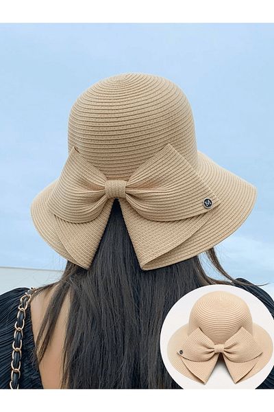 CSR Collection Ultra Premium Hat with Straw Bow