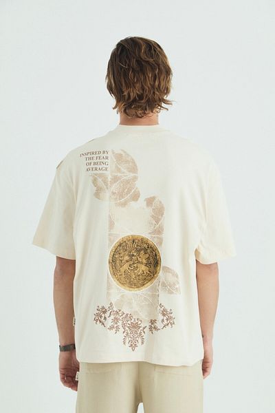 CANMODA Ρεαλιστικό μπλουζάκι Oversize - Stone