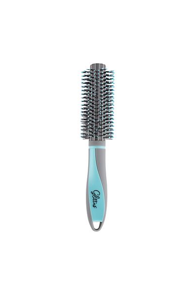 glitters فرشاة شعر دائرية، لودر، شعيرات مرنة، للرجال والنساء