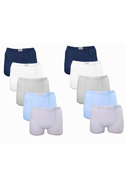 Onurel Pachet de 10 boxeri colorați din Lycra pentru băieți