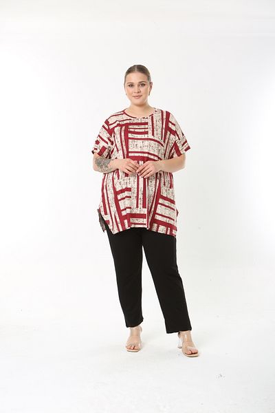 XL Modam Xlmodam Women's Large Size Lycra Tunic