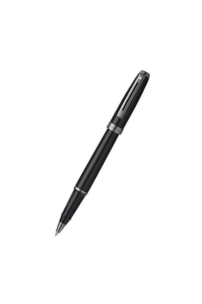 Sheaffer Shiny Black Titanium Rollerball Pen - Prelude 9144-1