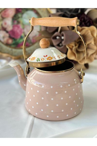 MD MİMOZA DEKOR Enamel Amanda Kettle