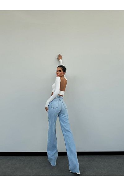 DENİKK Trend Special Design Loose Leg Άνετο Παντελόνι Palazzo 25