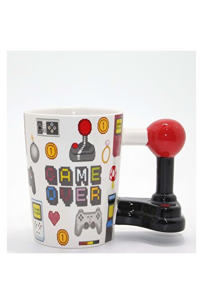 Store Porselen Game Over Kupa Bardak Model 1
