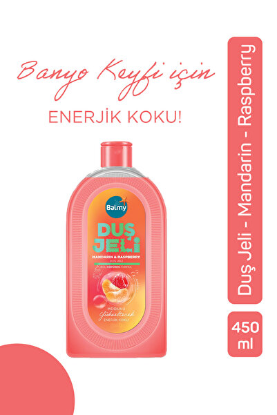 Balmy Besleyici ve Nemlendirici Mandalina Ahududu Aromalı Duş Jeli 450 ML