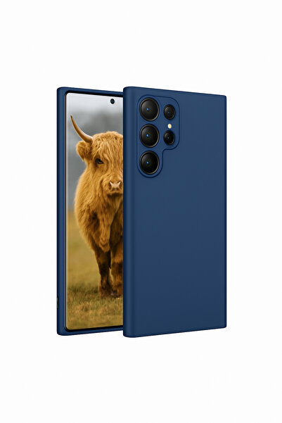 Balerion Galaxy S25 Ultra Kılıf Kadife Lansman Soft Yumuşak Liquid Silikon Ka...