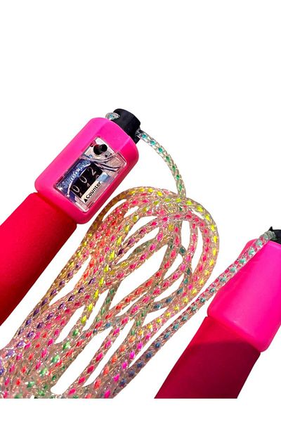 TOMBİ-X Exercise Training Athlete Skipping Rope with Rope Counter with Handle Training Tool Rope Exercise Home Sports