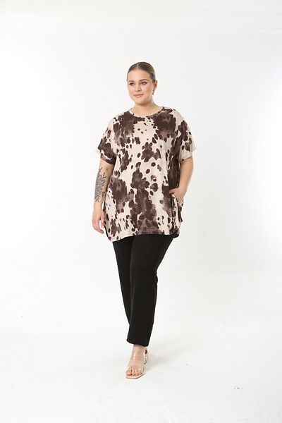 XL Modam Xlmodam Women's Large Size Lycra Tunic