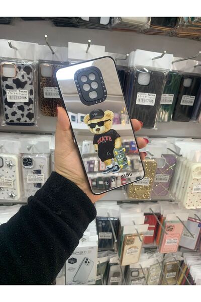 TECNOTREND Redmi Note 9 Pro/Note 9s Uyumlu DESENLİ AYNALI SİLİKON KILIF