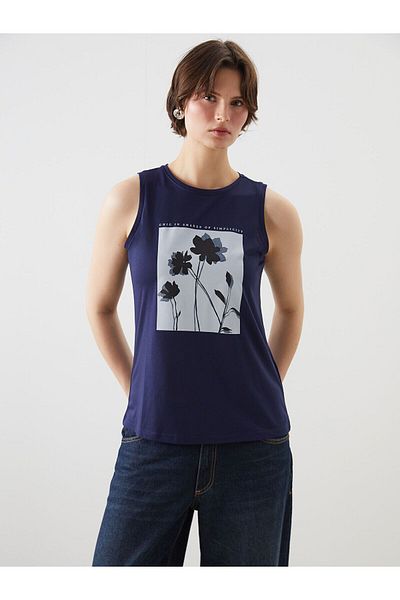 LC Waikiki Crew Neck Printed Women's Athlete