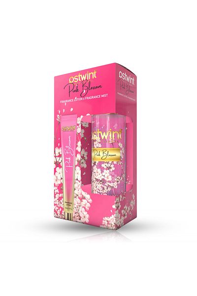 Ostwint Fragrance Pink Blossom Body Spray Set + Body Lotion 50ml