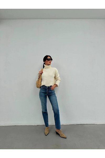 DENİKK Trend Special Design Παντελόνι Palazzo με φαρδύ πόδι STRAIGHT 25