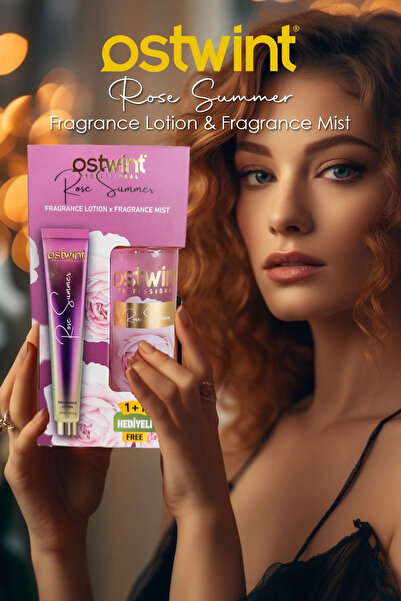 Ostwint Fragrance Rose Summer Body Spray Set + Body Lotion 50ml