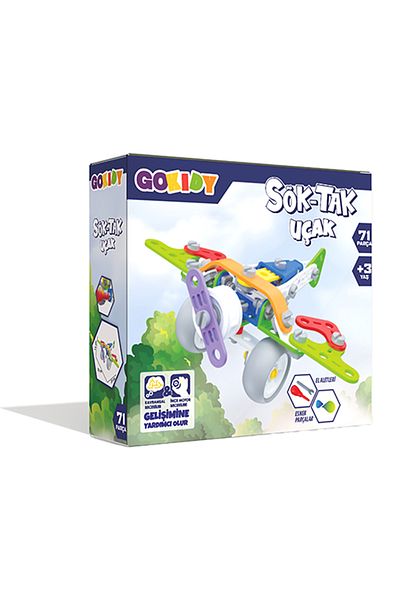 Özaktaç Unmountable Airplane 71 Pieces