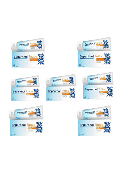 Bepanthol Tattoo Dövme Bakım Merhemi 50 gr 7 Adet
