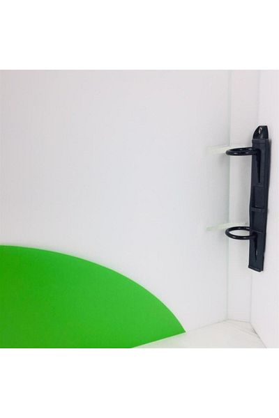 Nusrat Bilişim Önder Rainbow Colors 2 Ring PVC Green 121-19