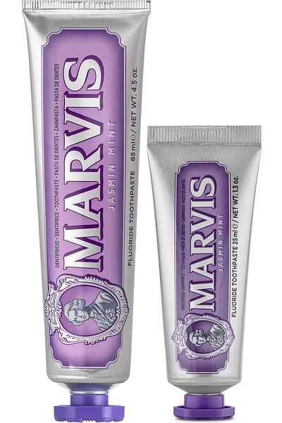 Marvis Jasmin Mint Jasmine Toothpaste - 85 ML and 25 ML Set of 2