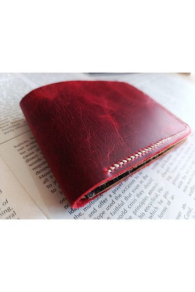 Mahfuz Real Leather Purely Handmade Wallet 22Cm*8Cm * 1 Bill Area 4 Card Compartments W121