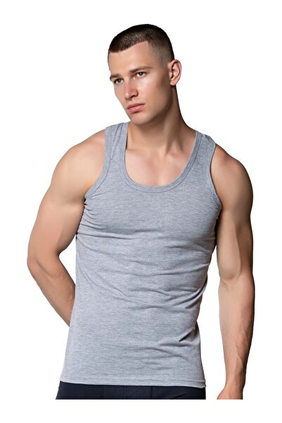ALL SHOPPING Silver 4004 6 Pack Ribbed Colored Men's Athlete