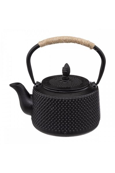 Secret de Gourmet Βραστήρας Floret από χυτοσίδηρο, μαύρος, 1 λίτρο