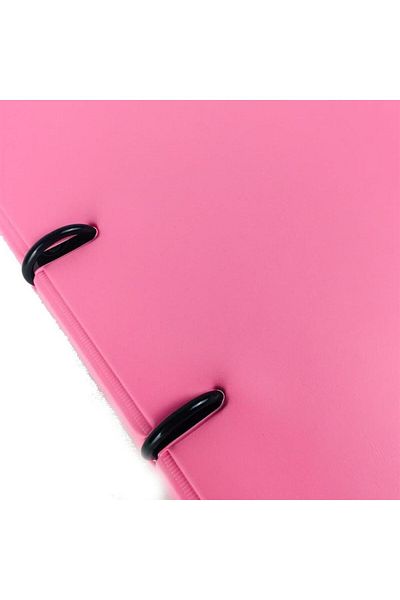 Nusrat Bilişim Önder Rainbow Colors 2 Ring PVC Pink 121-23