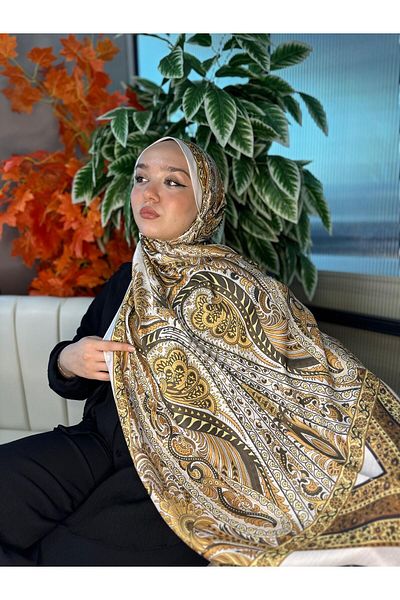 Oxygen Scarfs Etro Pattern New Cotton Soft Shawl 23012