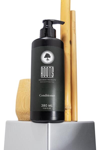 Roots Aromatherapy Eucalyptus Tea Conditioner 380 ml 12.8 Fl Oz