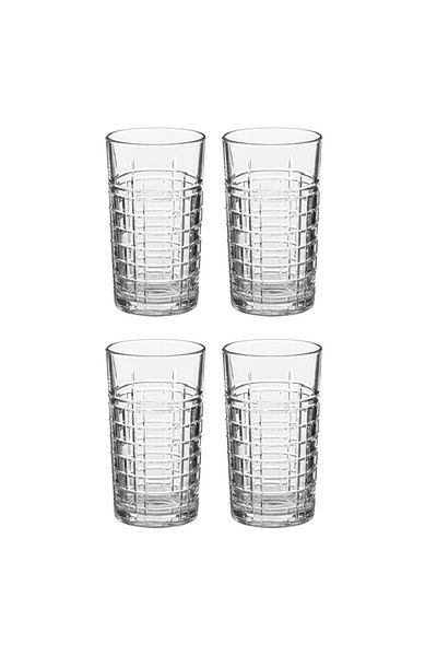 Secret de Gourmet Set of 4 Edgar long glasses, premium glass, 7.1 x H 14.5 cm, 300 ml