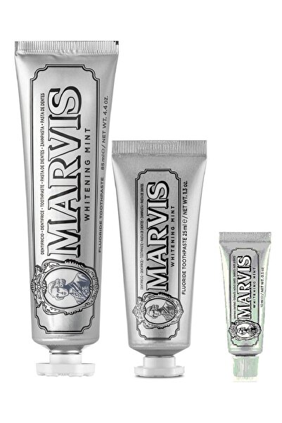 Marvis Whitening Mint 3'lü 85 ml 25 ml 10 ml