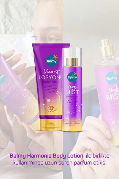 Balmy Harmonia Kadın Vücut Spreyi, Lavanta & Badem & Vanilya 200 ml