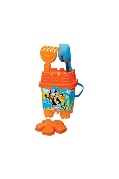 DEDE Small Castle Bucket Set with Toy Picture 03092