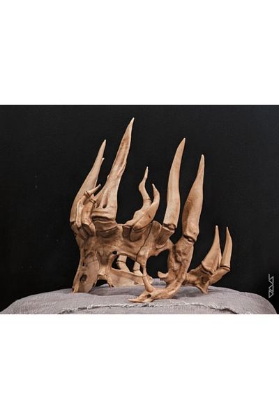 NOMOTHETIC Abyssal Lord Crown – Dark Royal 3D Print