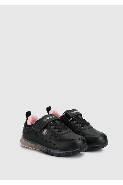 lumberjack Cap Black Girl's Sneaker