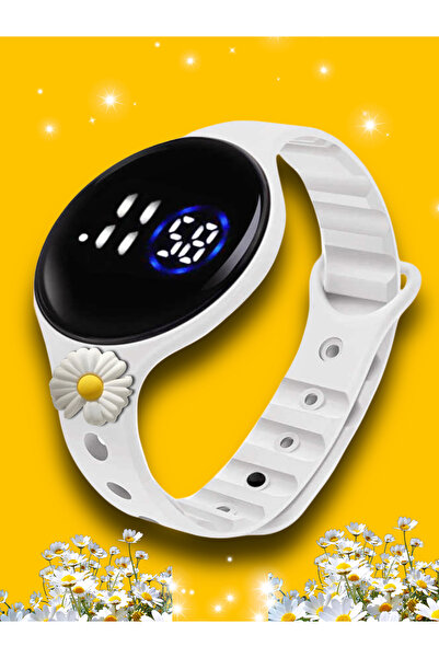 Onkatech Dijital Dokunmatik Led Ekran Su Geçirmez Figürlü Çocuk Kol Saati Bil...