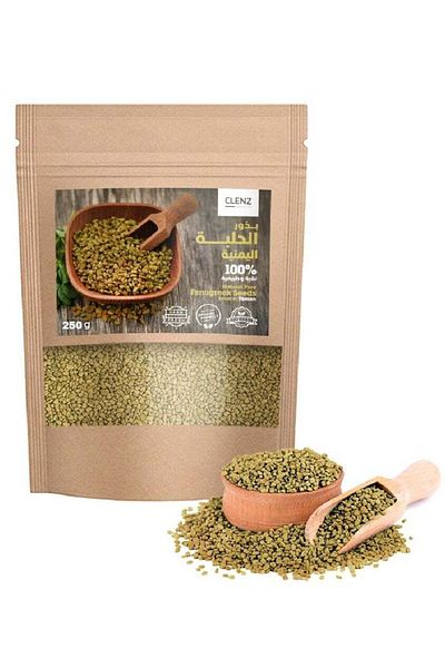 clenz 100% Natural Pure Yemen Fenuqreek Seeds - 250g