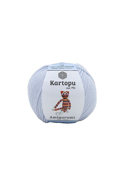 Kartopu Amigurumi Toy Punch Punch Πλεκτό νήμα Ice Blue K580