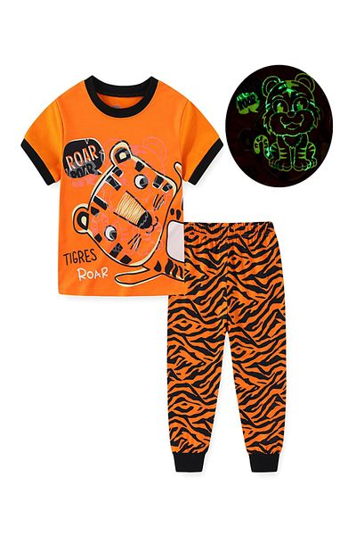 Babyqlo Roaring Tiger Jungle Adventure Set Pajama Set
