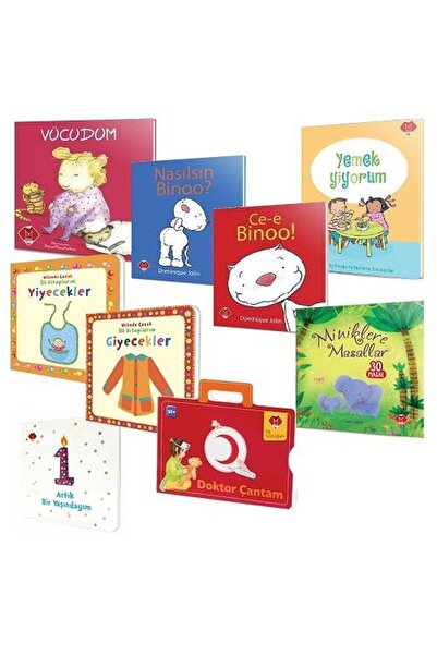 Mikado Yayınları Bebeğimin İlk Kitapları Seti - 9 Kitap Takım