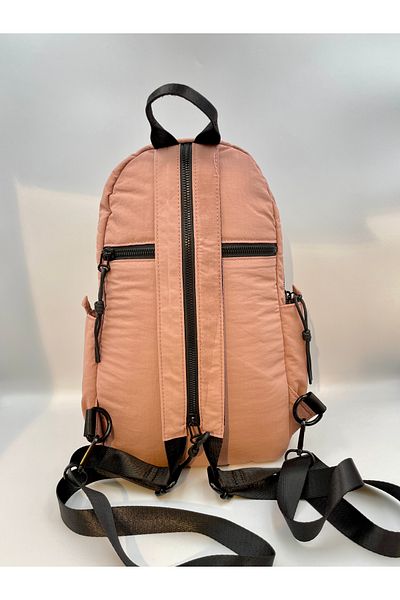 seyyah Multi-Pocket Water Resistant Parachute Fabric Backpack and Body Bag Dual Use Bag